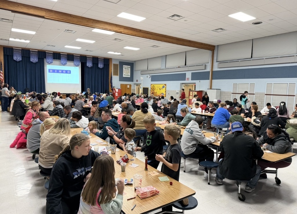 A full house at Bingo night.