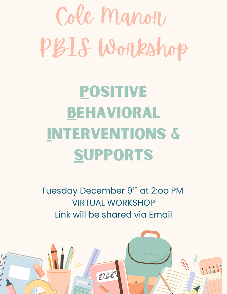 PBIS Workshop Flyer