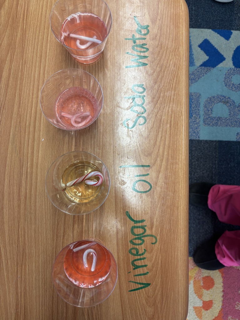 Experimenting with candy canes