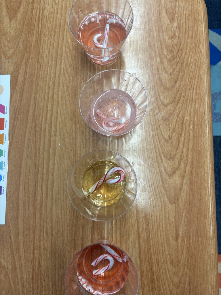 Experimenting with candy canes