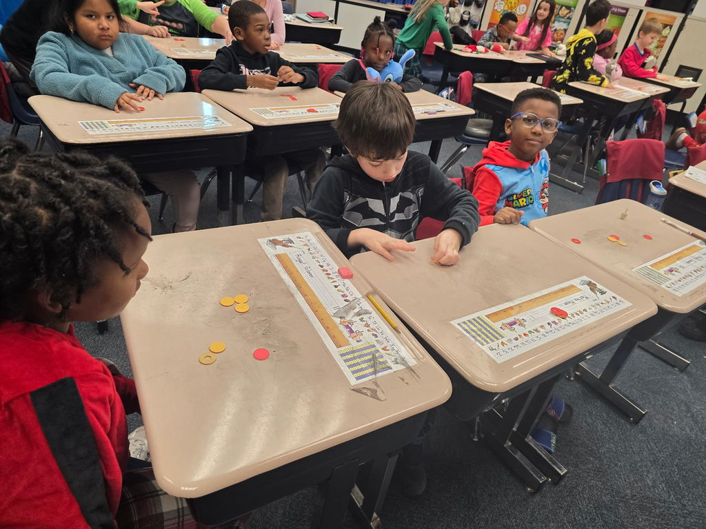 Hanukkah lesson with Mrs. Dunn's class