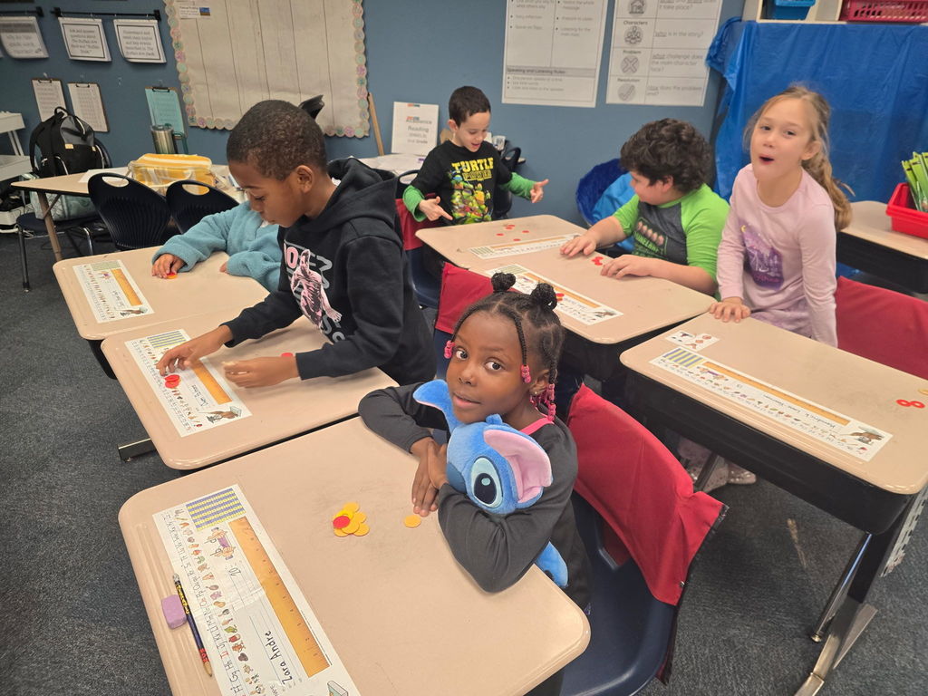 Hanukkah lesson with Mrs. Dunn's class