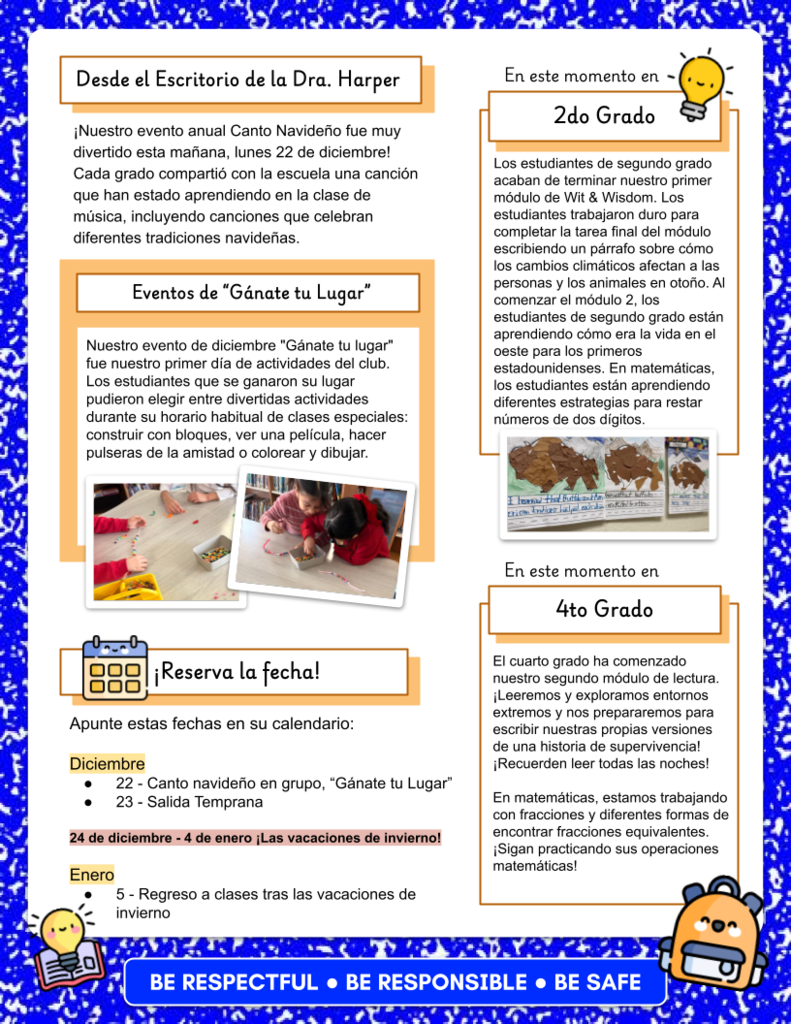 Newsletter - December 22