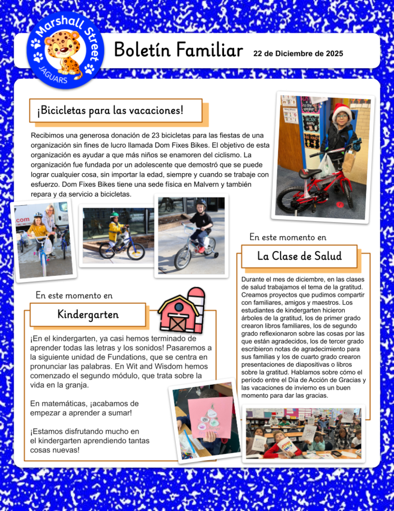 Newsletter - December 22