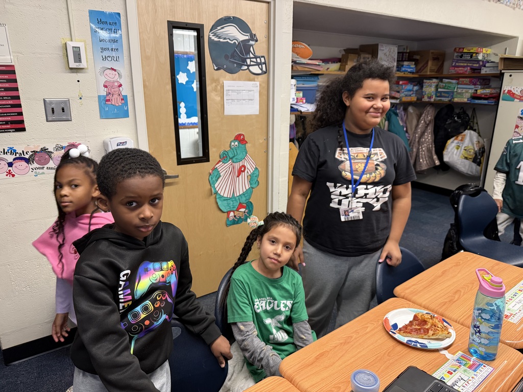 3rd Grade students had a pizza party to celebrate growth on STAR Assessments. 