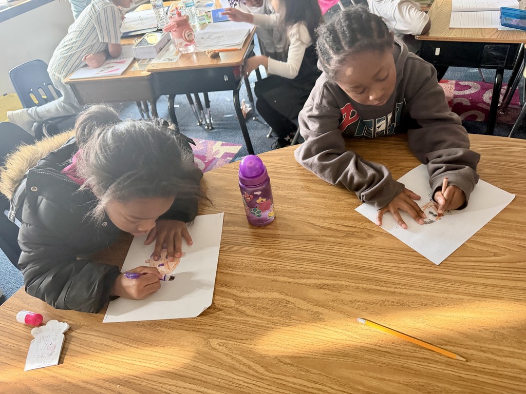 First graders learned and wrote about Dr. Martin Luther King, Jr.