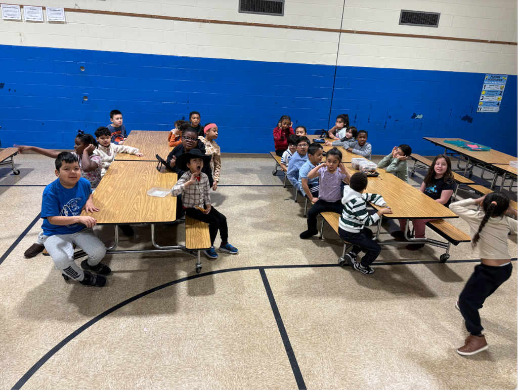 Students working together to celebrate Martin Luther King Day