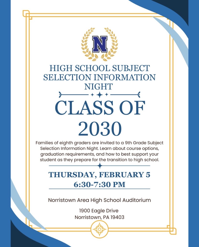 Flyer for Course Selection Event