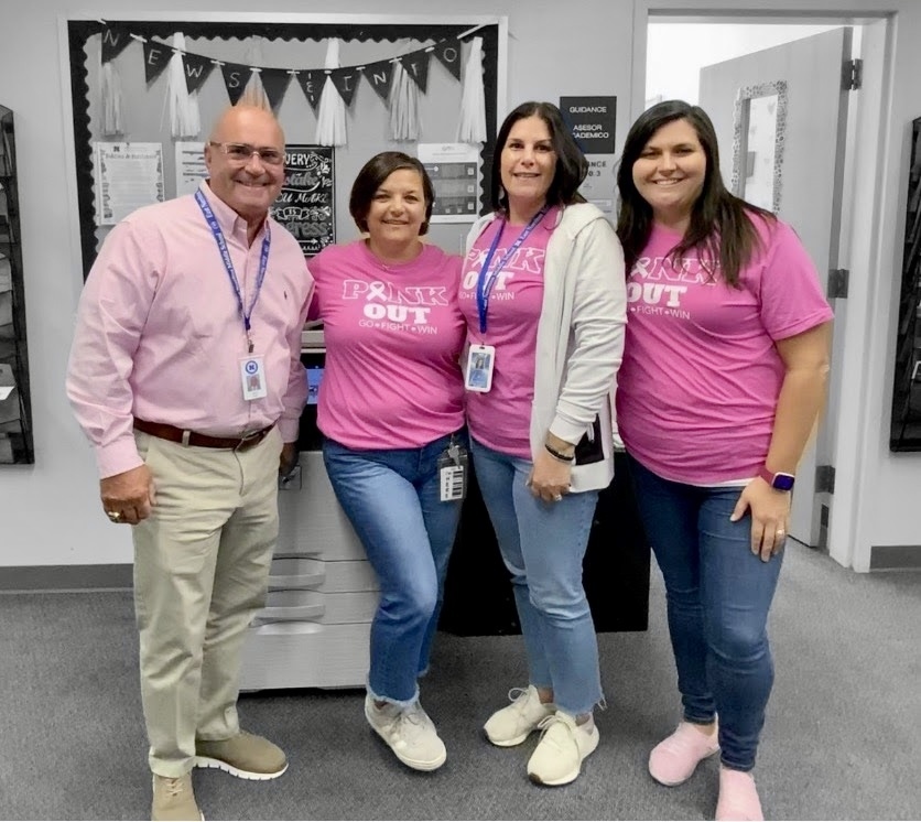 Teacher posing for a picture