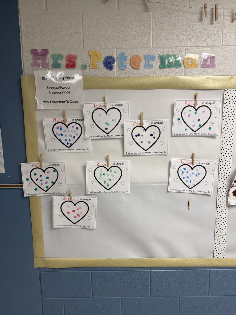 Thumb prints for Martin Luther King Jr.