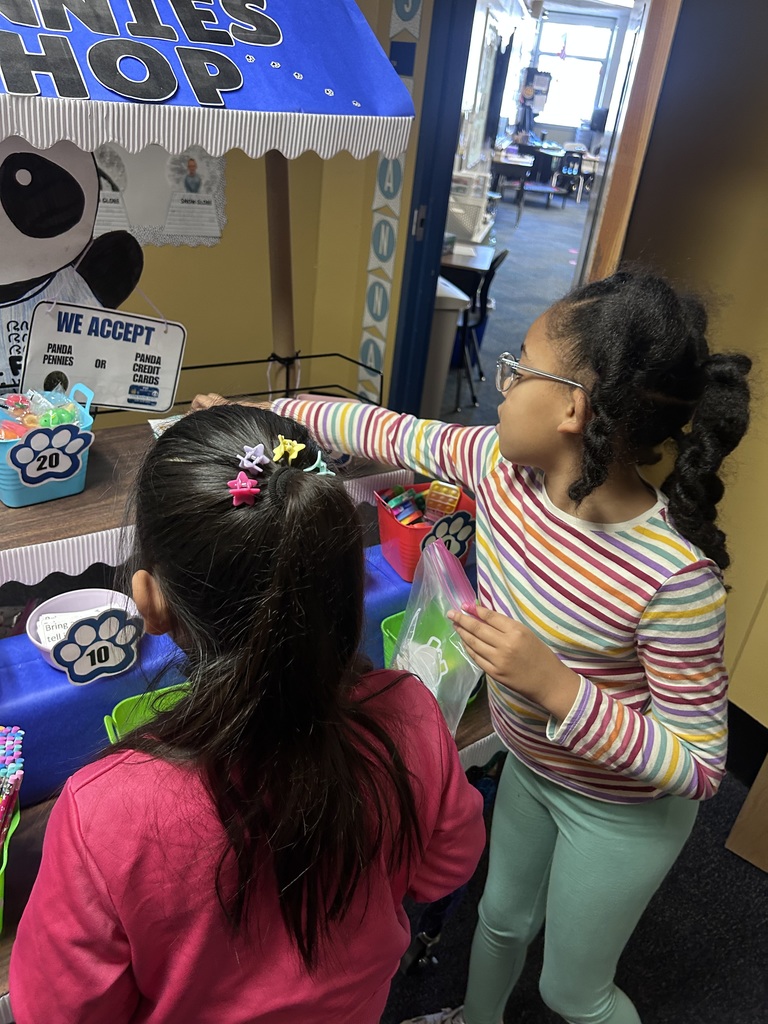 The Panda Pennies Shop is open for students.