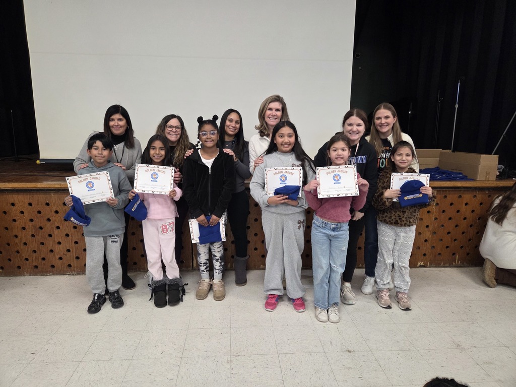 January Golden Jaguars for Fourth Grade.