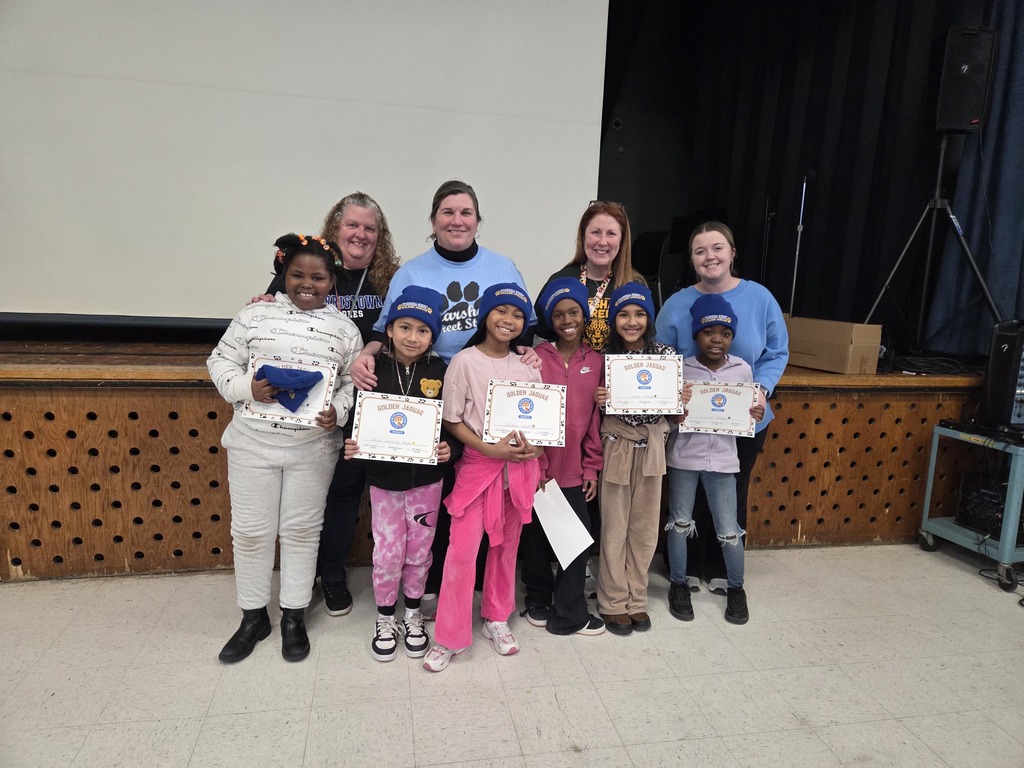 January Golden Jaguars for Third Grade.