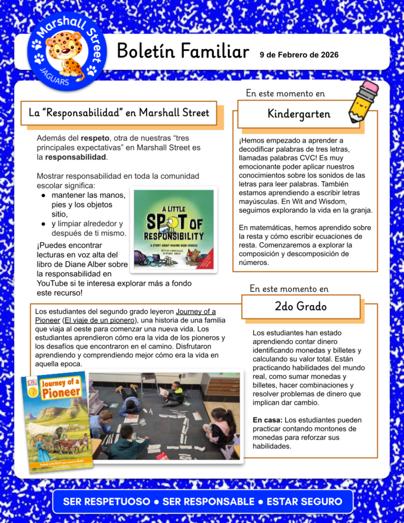 Boletin Familiar, pagina 1