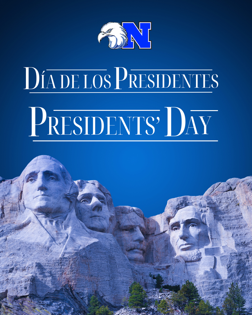 Mount Rushmore with text over laid: Presidents' Day.