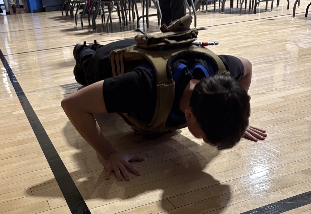 Student push ups