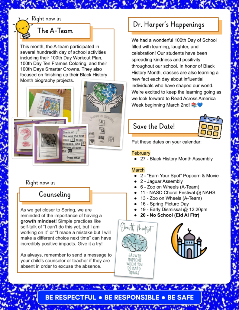 Family Newsletter, Page 2