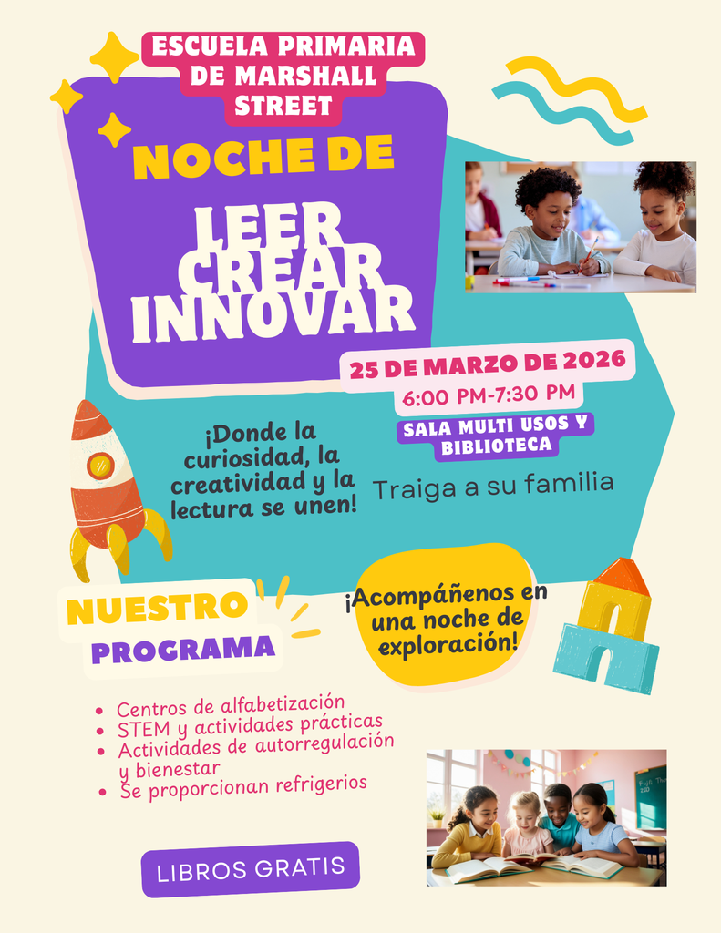Read, Create, Innovate Event on March 25 at 6:00 PM