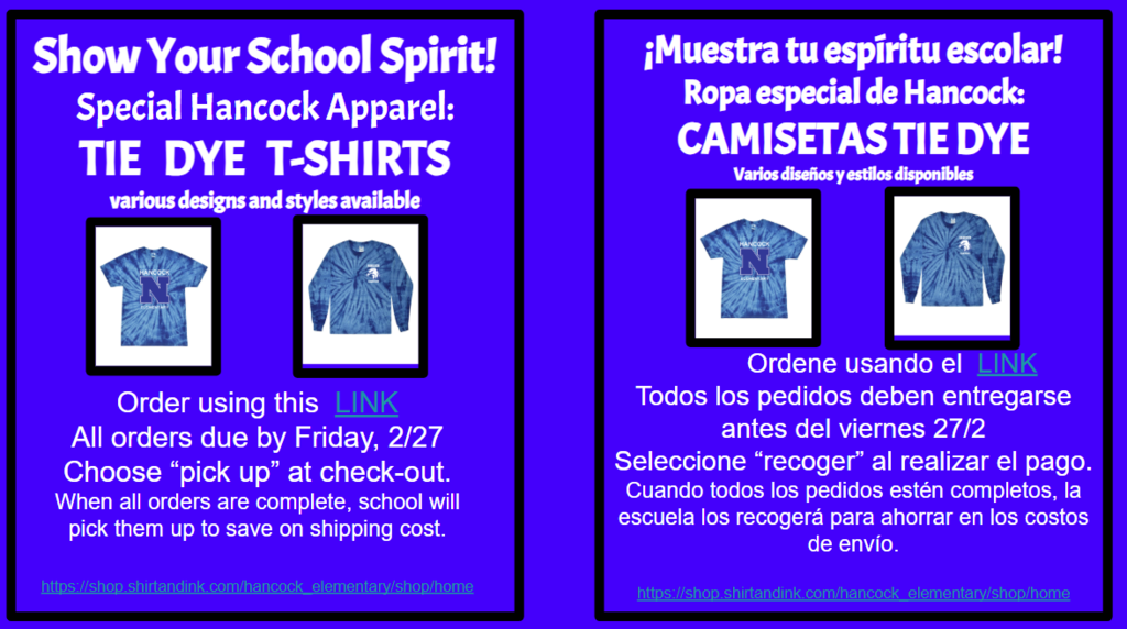 A flyer about a tshirt sale