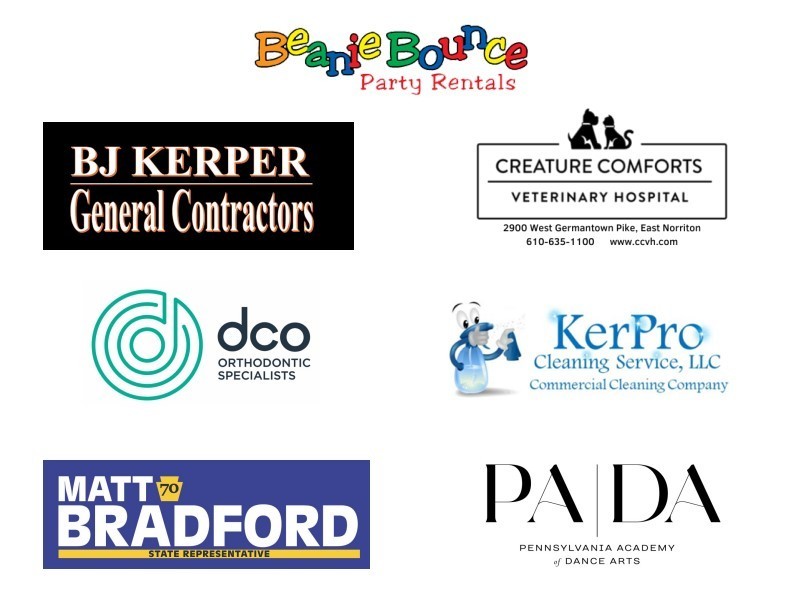 Whitehall PFC Sponsors.