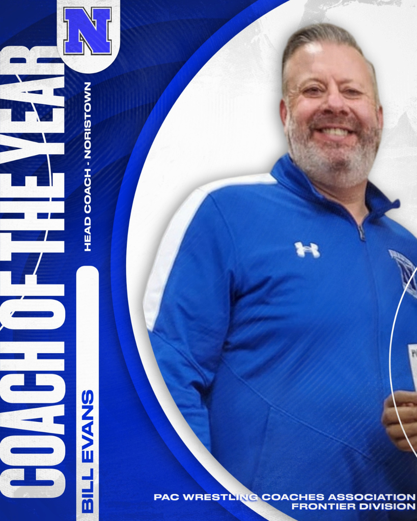 English flyer for Bill Evans named coach of the year.