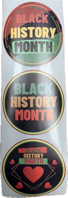 Black History Month in action.