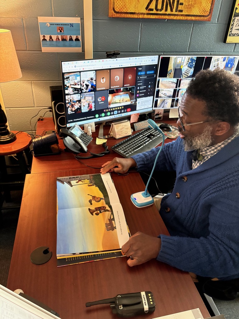 Black History Month in action.