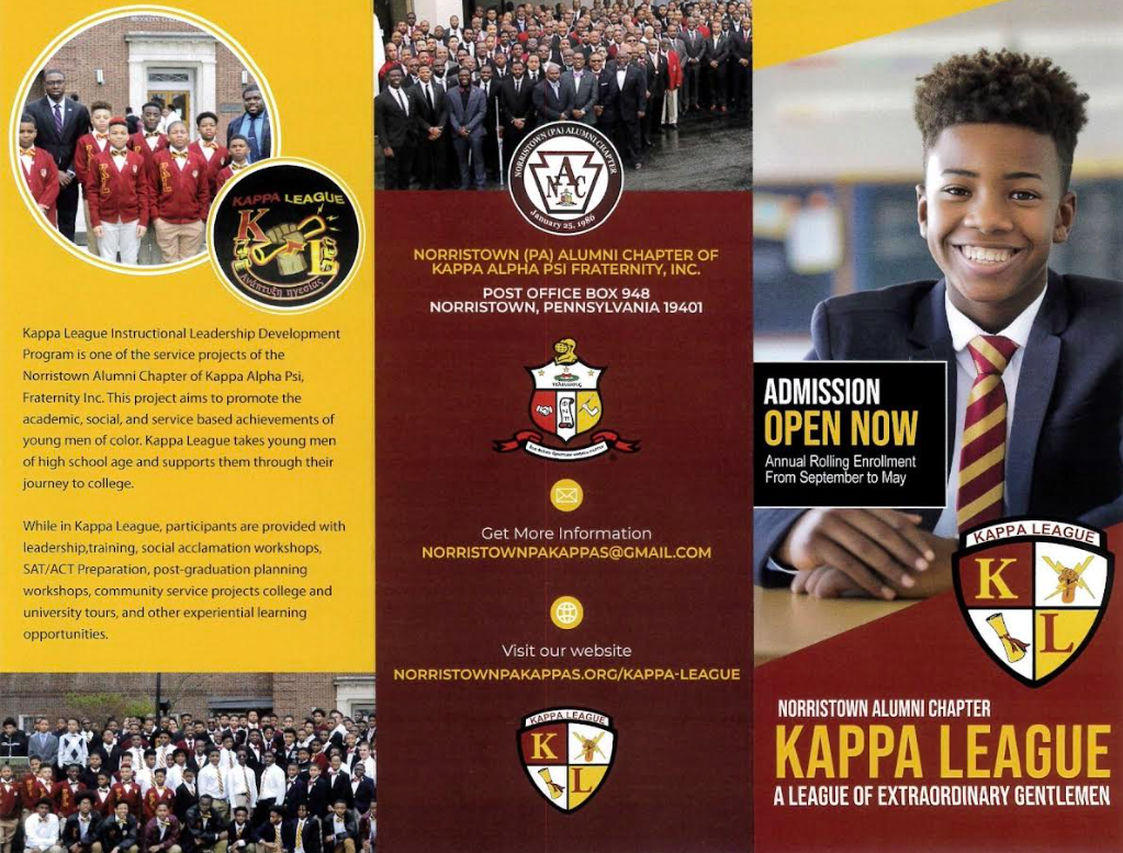 Kappa League brochure.