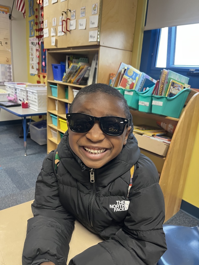 student wearing sunglasses