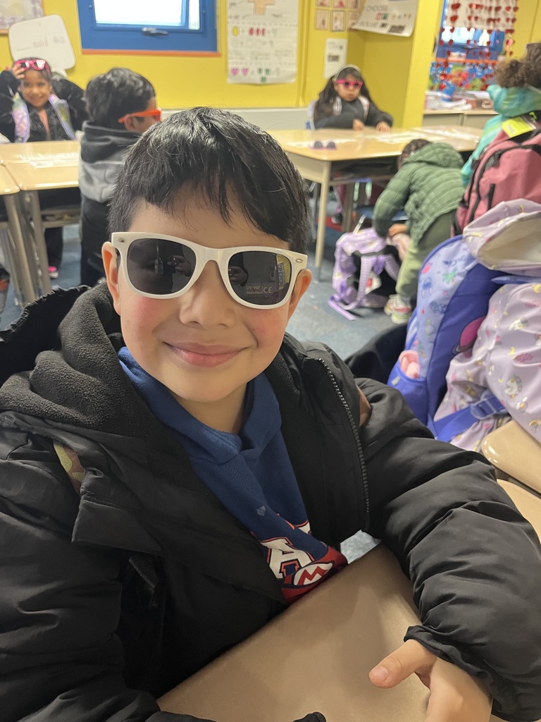 student wearing sunglasses