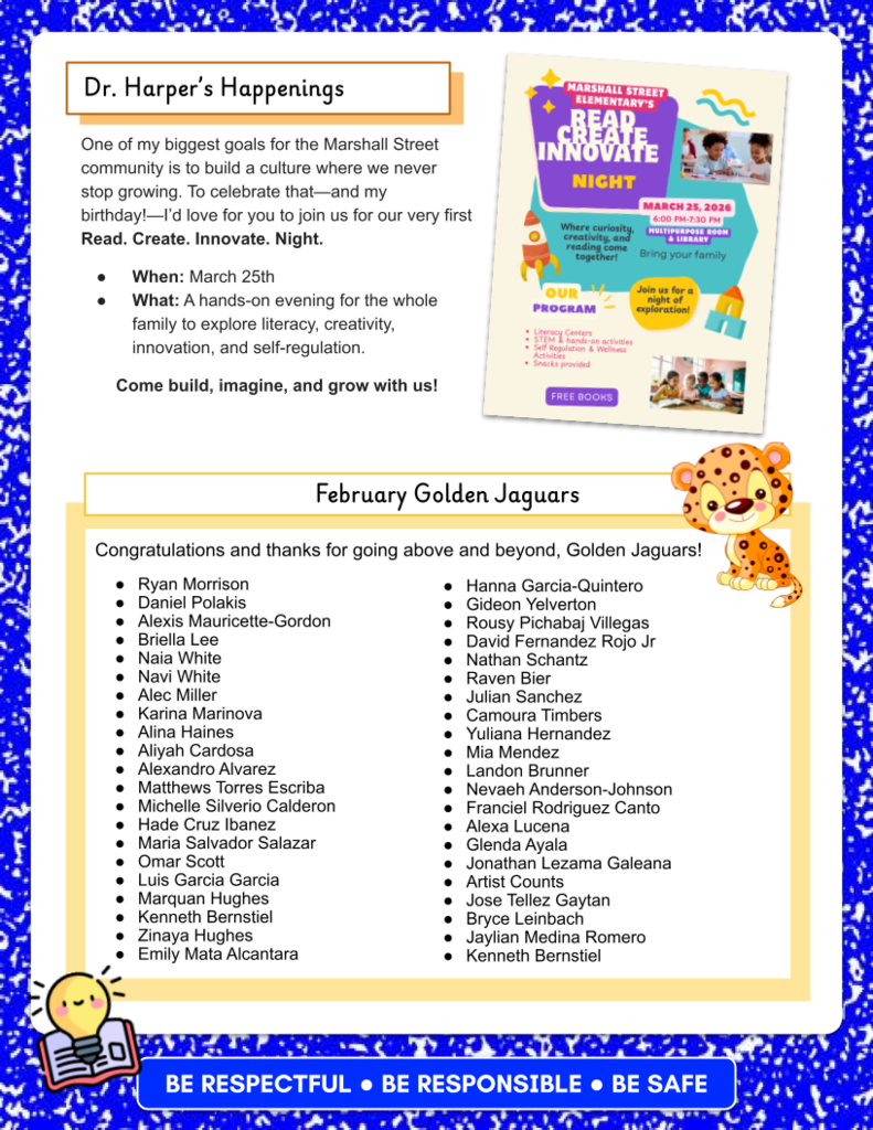 Family Newsletter, Page 3