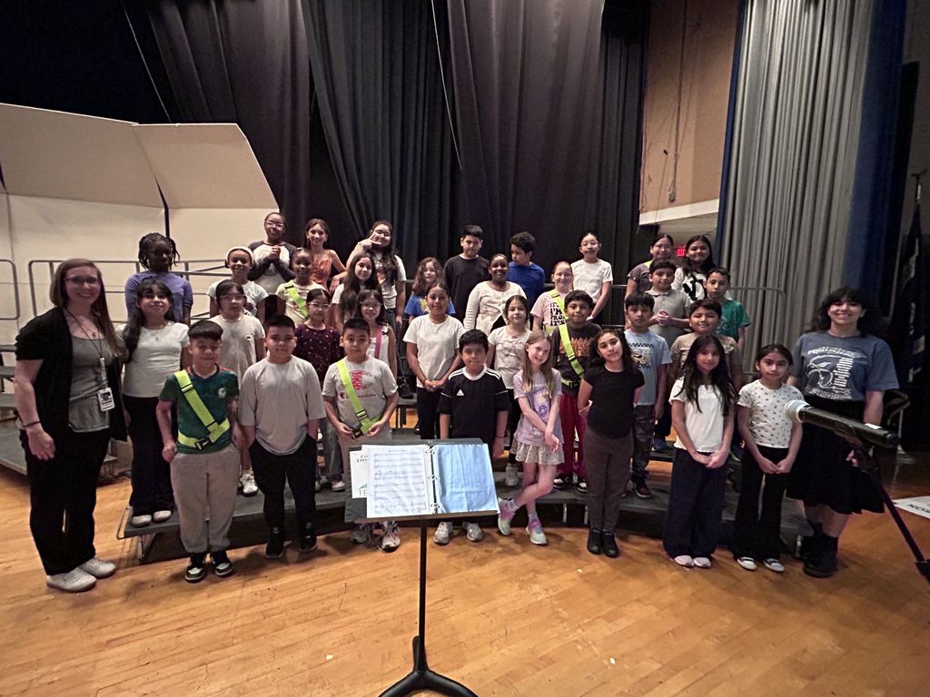 Whitehall Choir Fest staff and students.