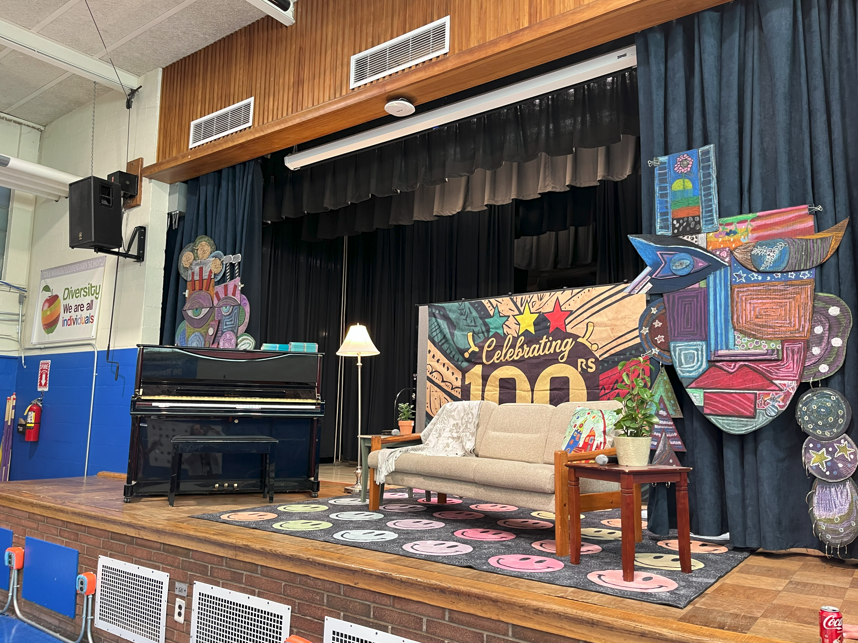 Black History Month Celebration Stage