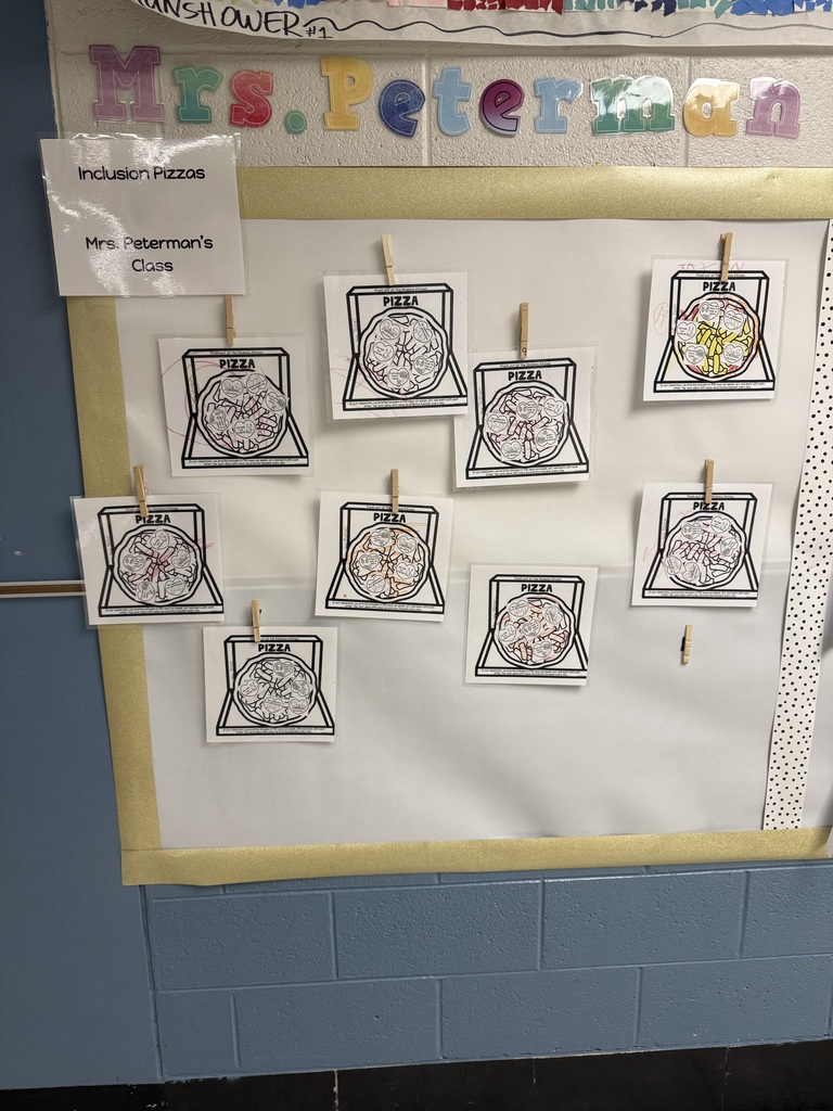 Inclusion pizza's for Autism Acceptance Month