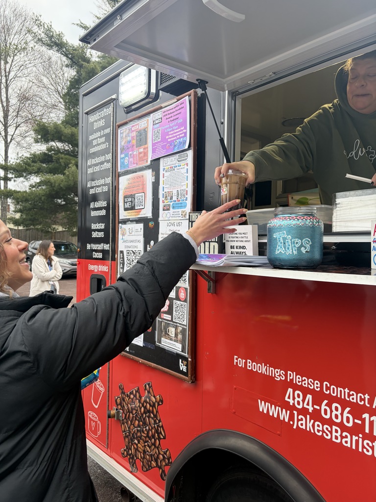 Barista Jake visits Paul Fly.