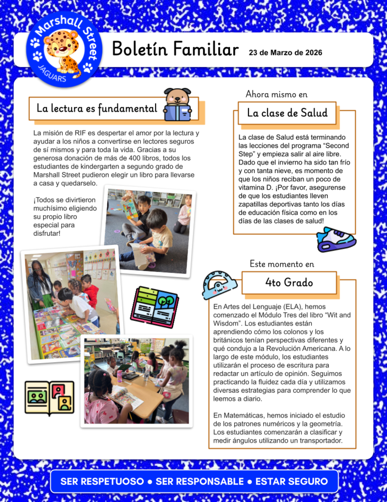 Boletin Familiar, pagina 1