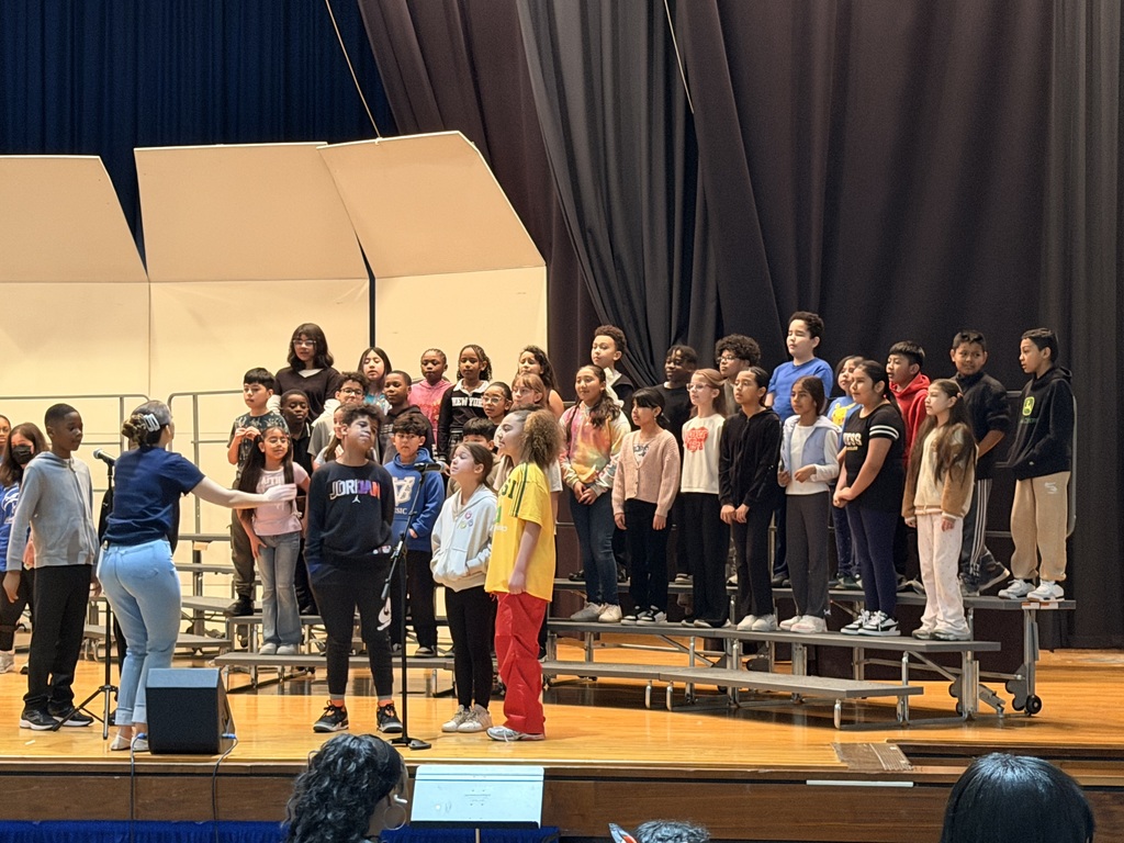 Students performing at the NASD Choir Fest.