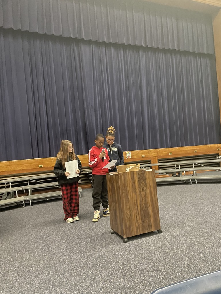 A group of students presenting at “Dream It, Design It” competition 