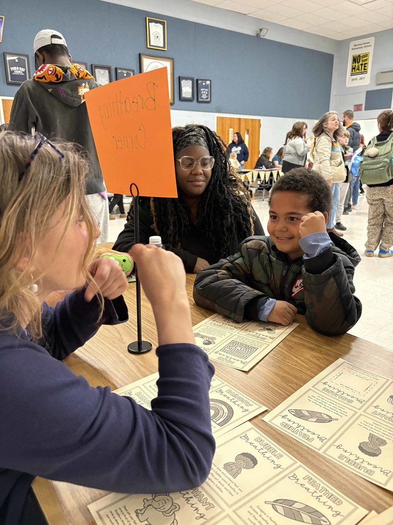 Breathing activity at Read, Create, Innovate.