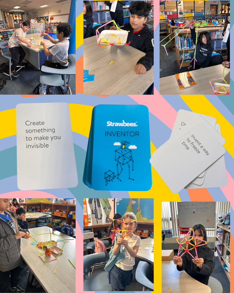 4th Grade Strawbees Creations.