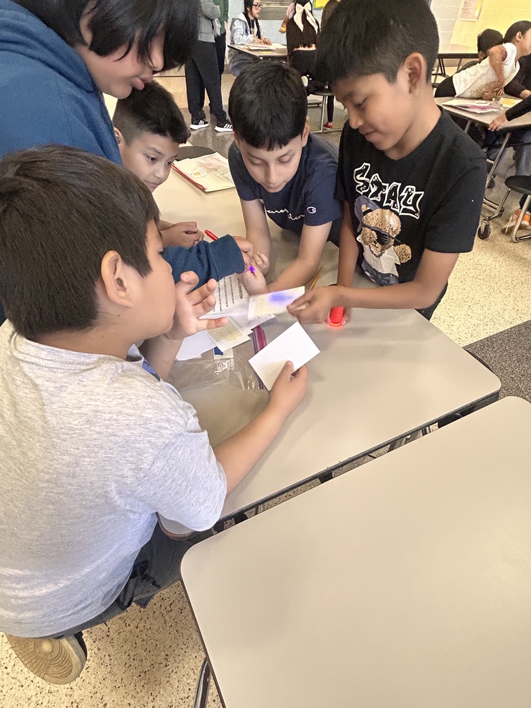 Third Grade students participated in an  “Unlocking Acceptance” activity in honor of Autism Acceptance Month. 