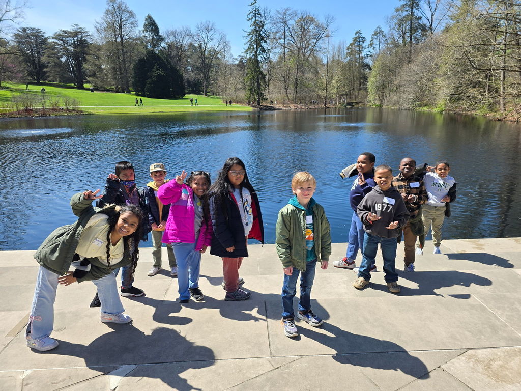 Second Grade trip to Longwood Gardens.