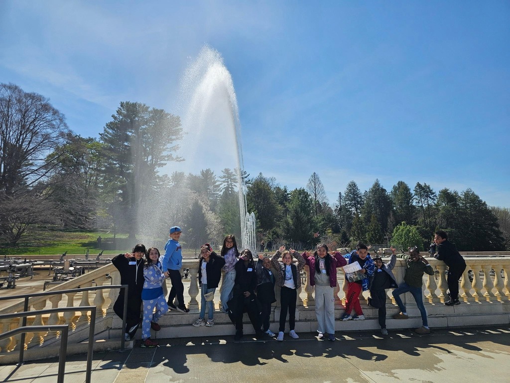 Second Grade trip to Longwood Gardens.