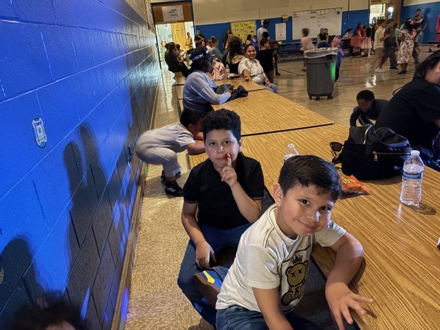 Students at the spring fling