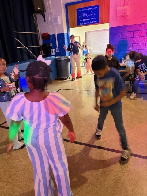 Students at the spring fling