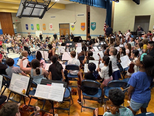 3rd and 4th grade band & orchestra