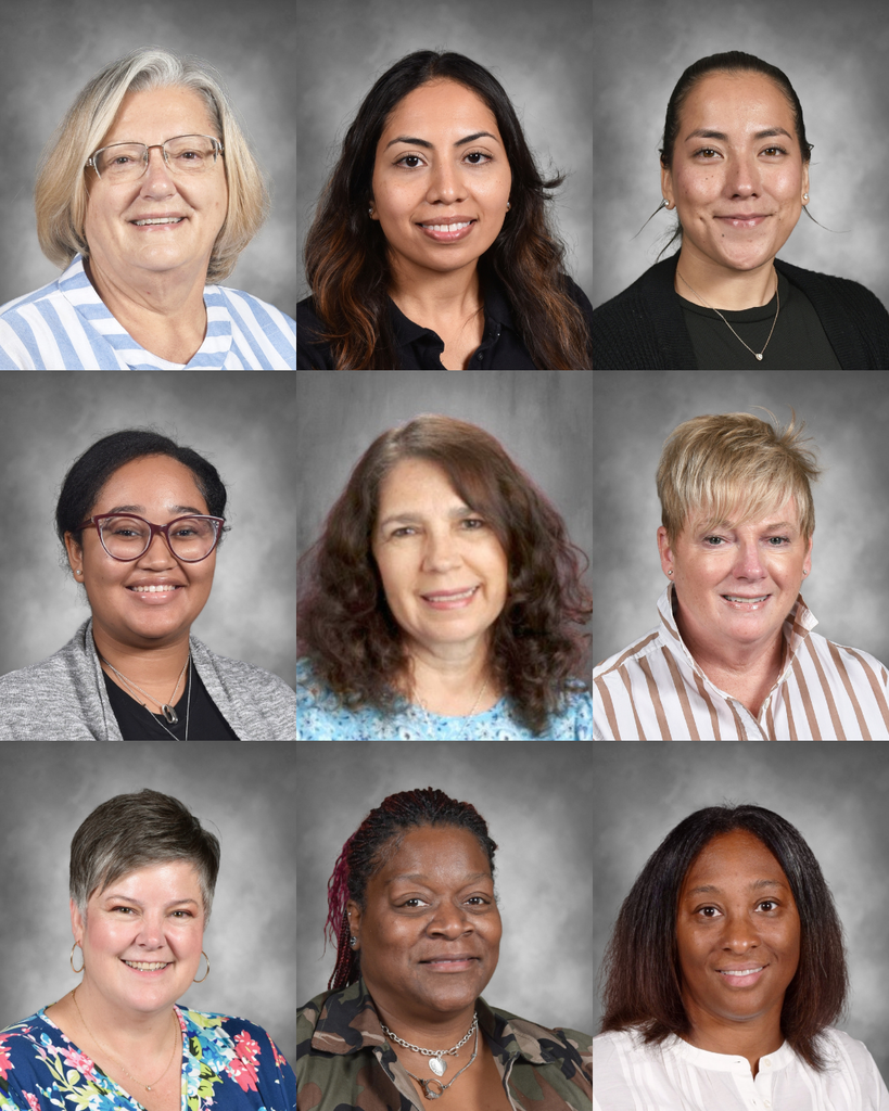 Collage of NASD secretaries and admin assistants.