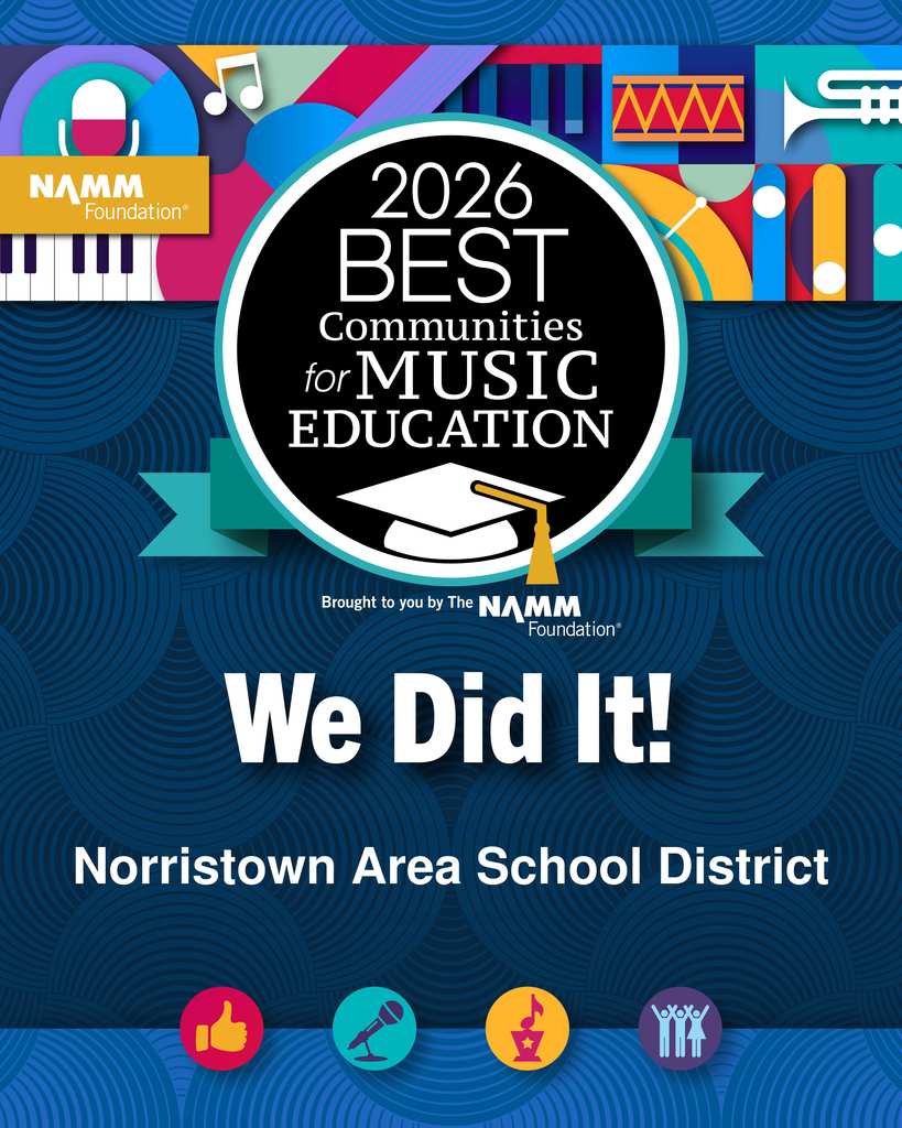 Best Community for Music Education Poster. 