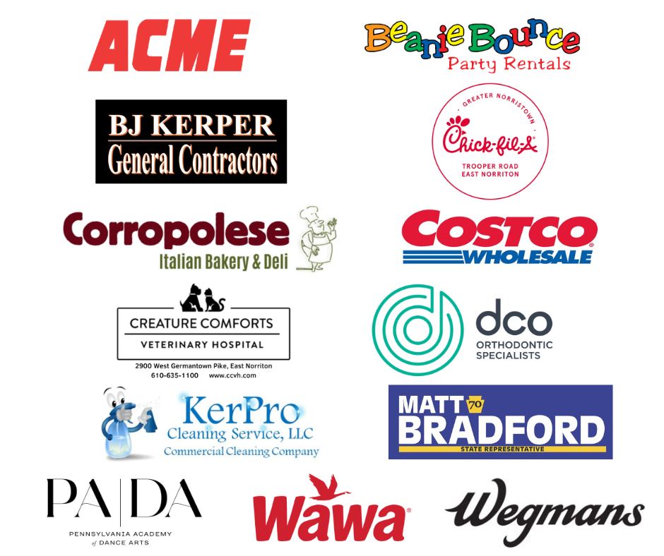 Whitehall PFC Sponsors.