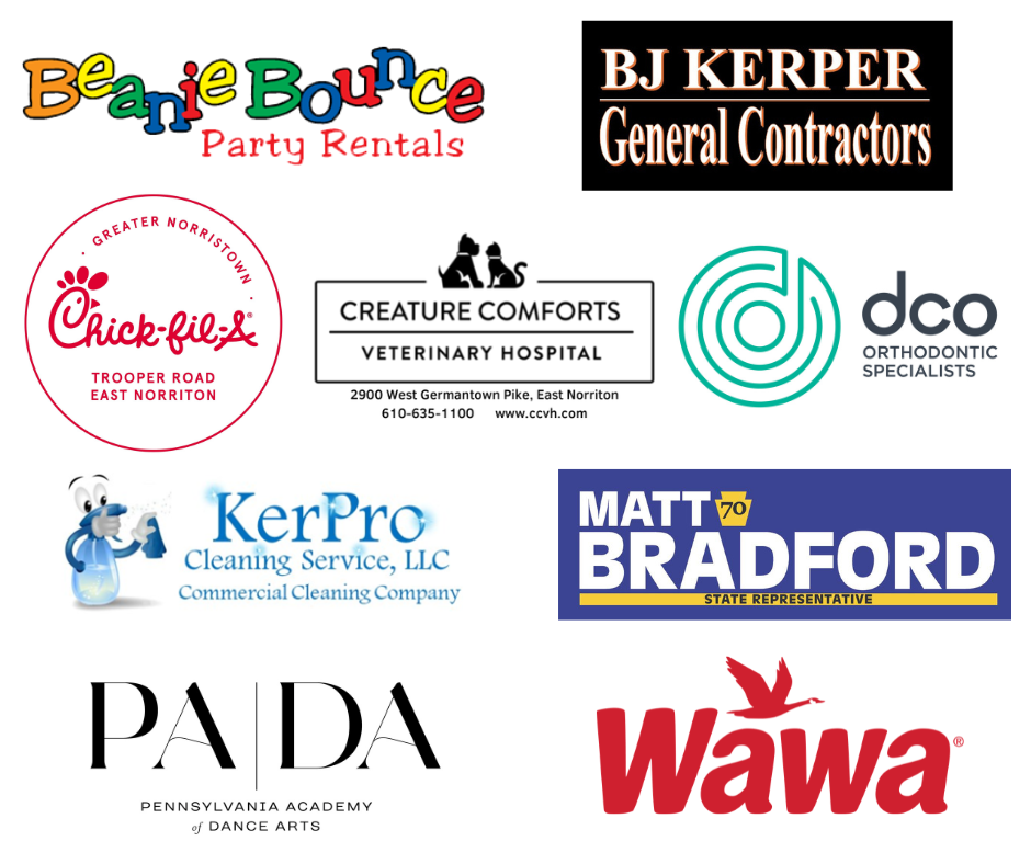 Whitehall PFC Sponsors.